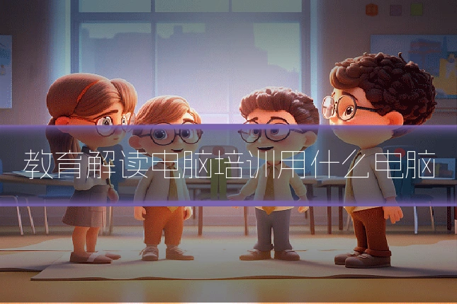教育解读电脑培训用什么电脑