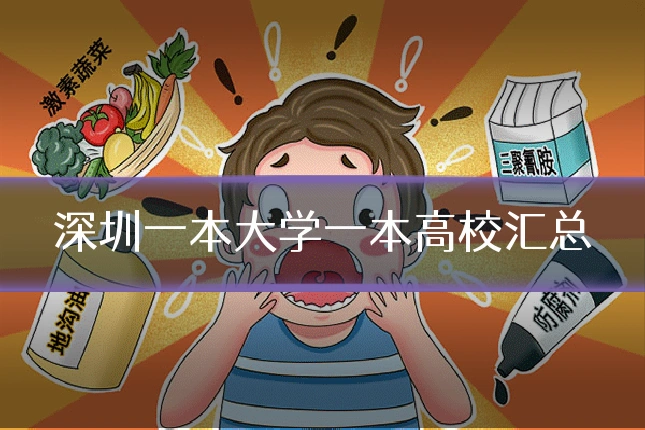 深圳一本大学一本高校汇总