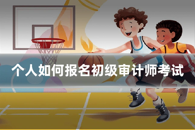 个人如何报名初级审计师考试