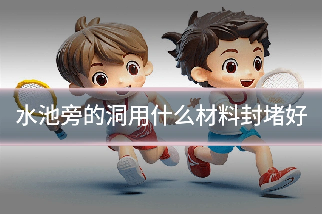 水池旁的洞用什么材料封堵好