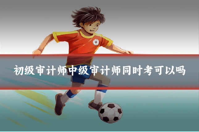 初级审计师中级审计师同时考可以吗