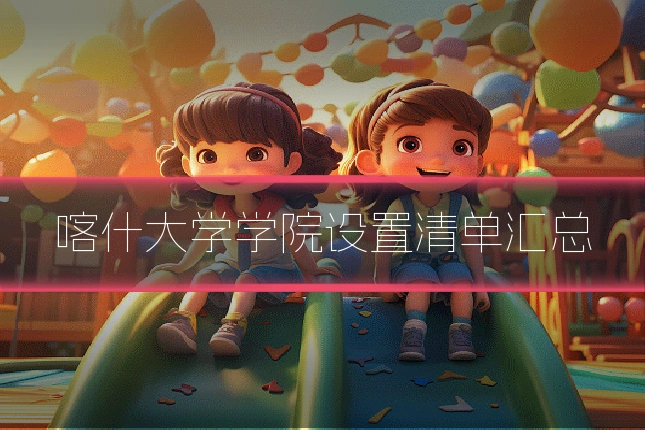 喀什大学学院设置清单汇总