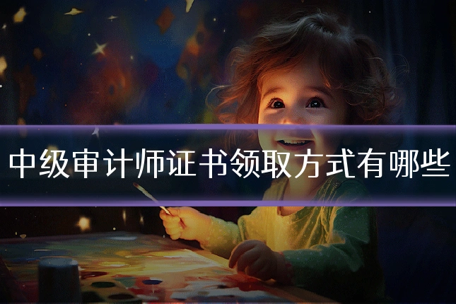 中级审计师证书领取方式有哪些