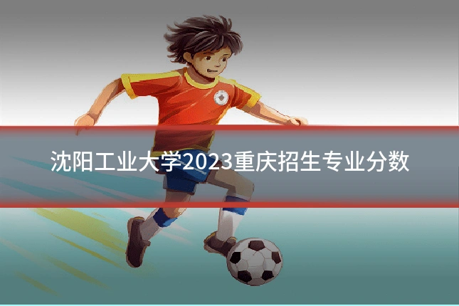 沈阳工业大学2023重庆招生专业分数