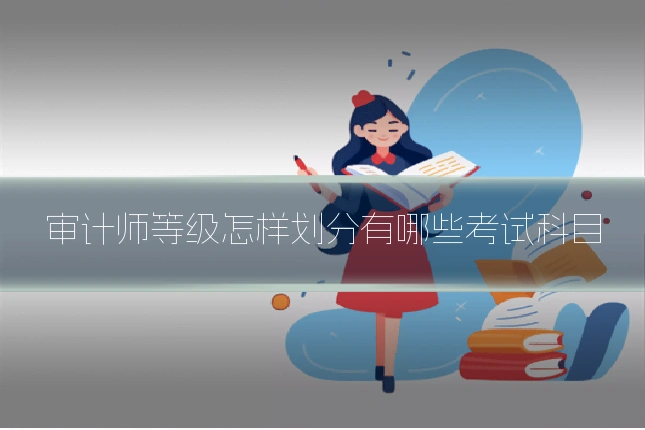审计师等级怎样划分有哪些考试科目