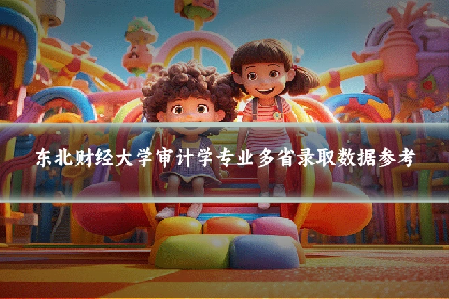 东北财经大学审计学专业多省录取数据参考