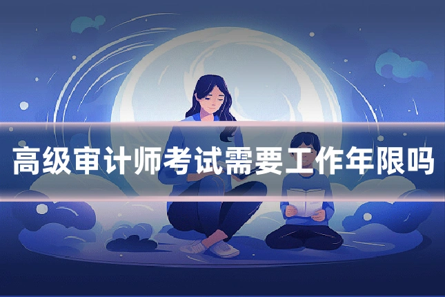高级审计师考试需要工作年限吗