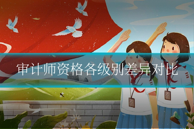 审计师资格各级别差异对比