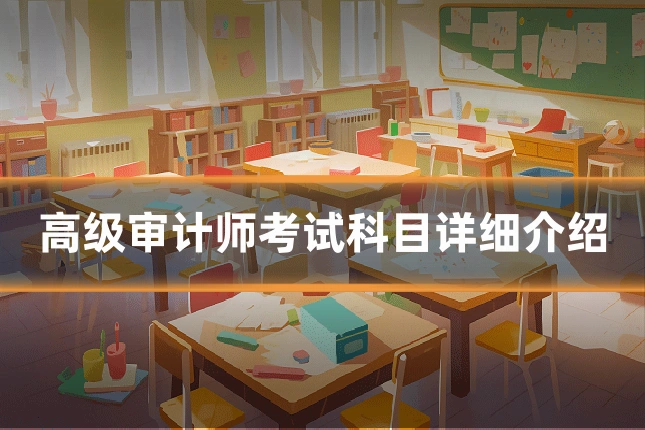 高级审计师考试科目详细介绍
