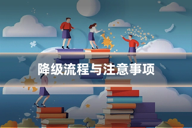 降级流程与注意事项