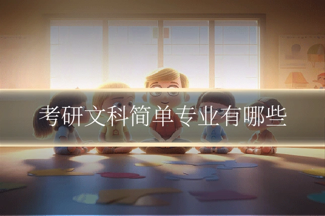 考研文科简单专业有哪些