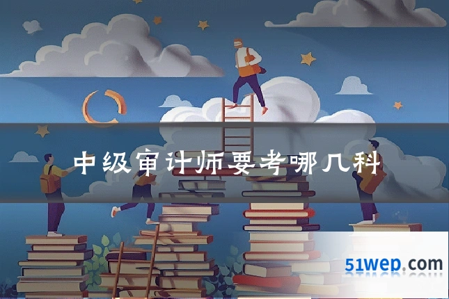 中级审计师要考哪几科