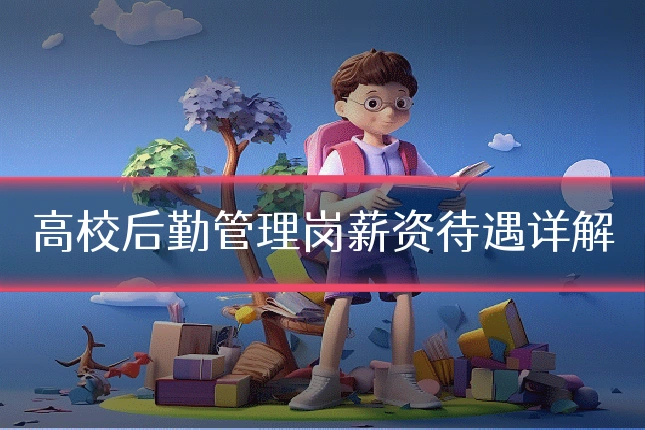 高校后勤管理岗薪资待遇详解