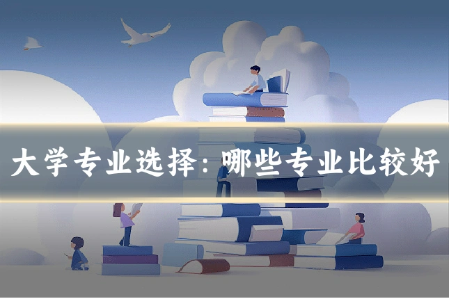 大学专业选择:哪些专业比较好