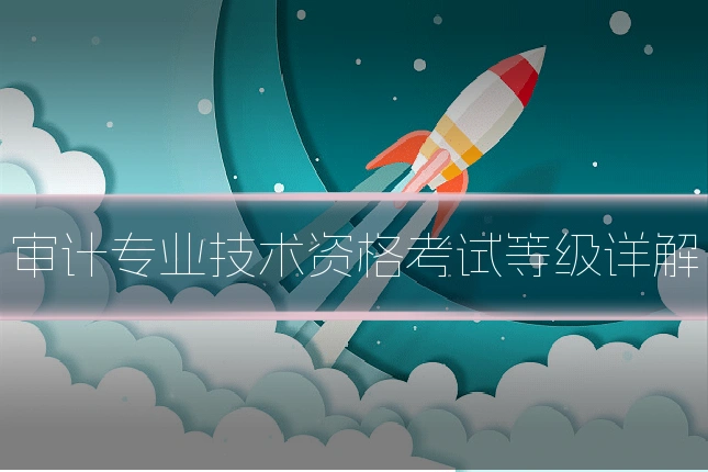 审计专业技术资格考试等级详解