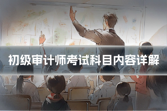 初级审计师考试科目内容详解