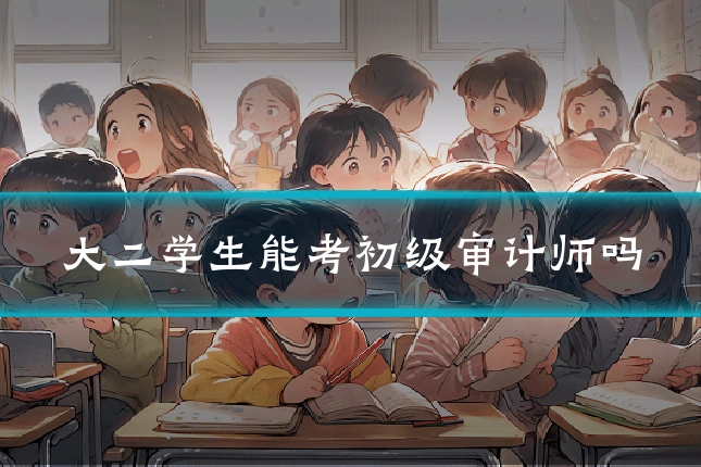 大二学生能考初级审计师吗