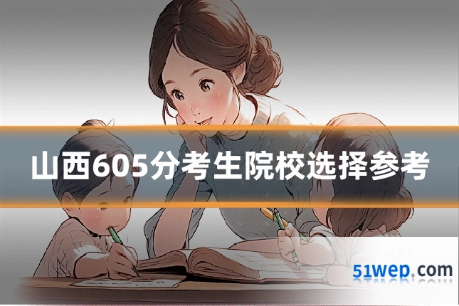山西605分考生院校选择参考