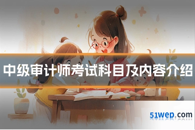 中级审计师考试科目及内容介绍