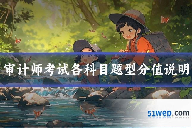 审计师考试各科目题型分值说明