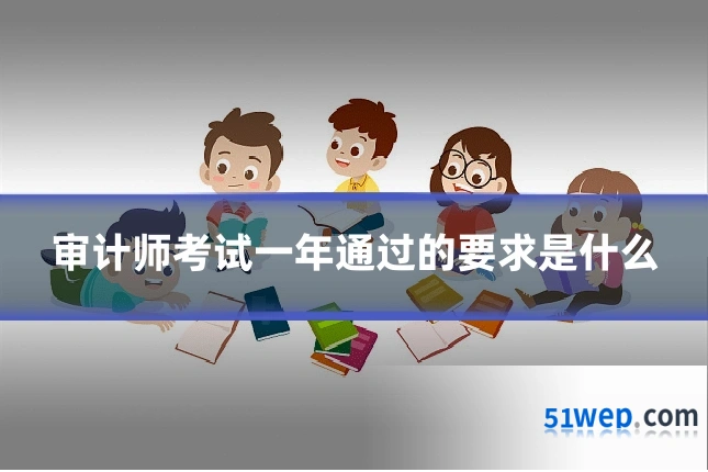 审计师考试一年通过的要求是什么