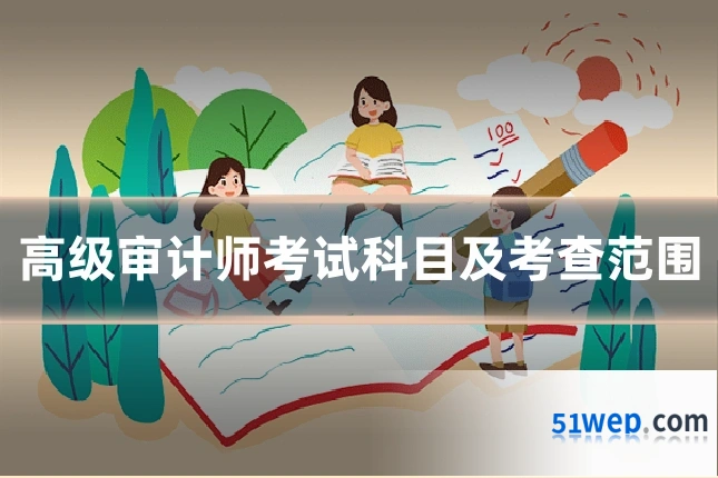 高级审计师考试科目及考查范围