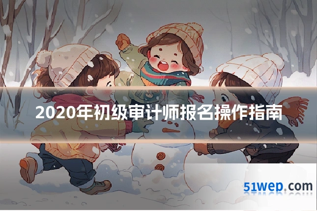2020年初级审计师报名操作指南
