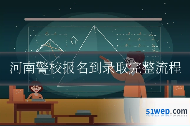 河南警校报名到录取完整流程