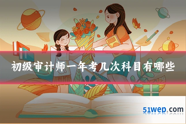 初级审计师一年考几次科目有哪些
