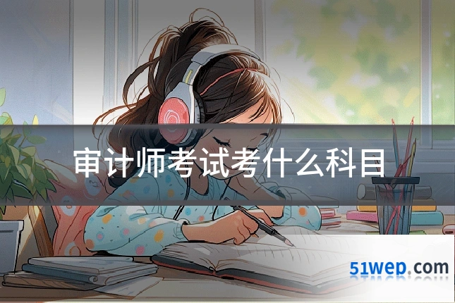 审计师考试考什么科目