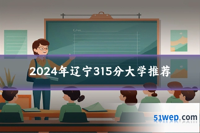 2024年辽宁315分大学推荐
