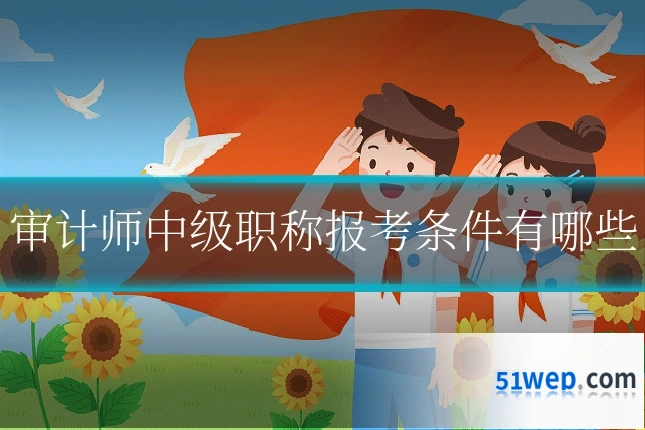 审计师中级职称报考条件有哪些