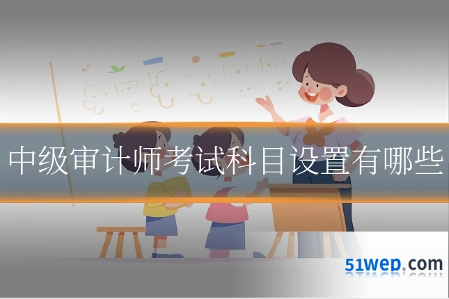 中级审计师考试科目设置有哪些
