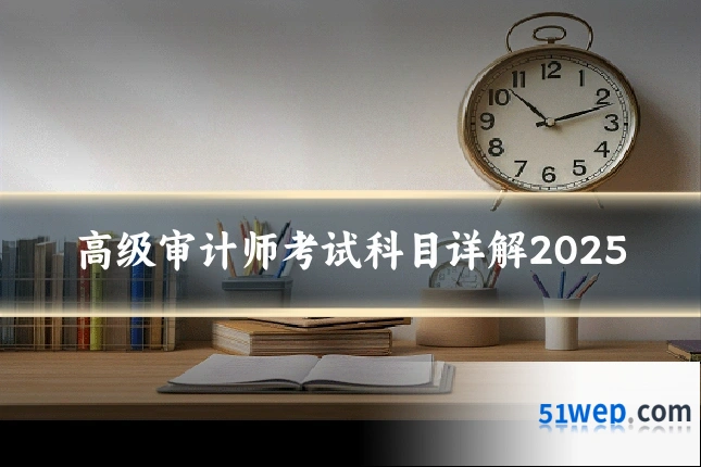 高级审计师考试科目详解2025