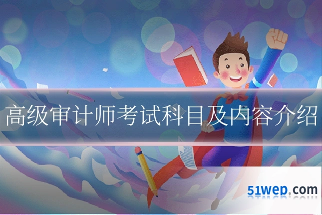 高级审计师考试科目及内容介绍