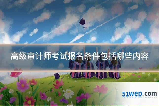 高级审计师考试报名条件包括哪些内容