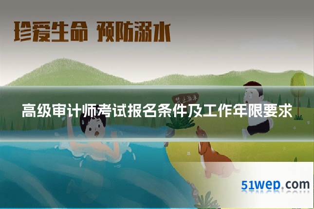 高级审计师考试报名条件及工作年限要求
