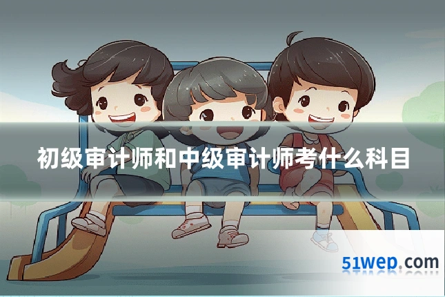 初级审计师和中级审计师考什么科目