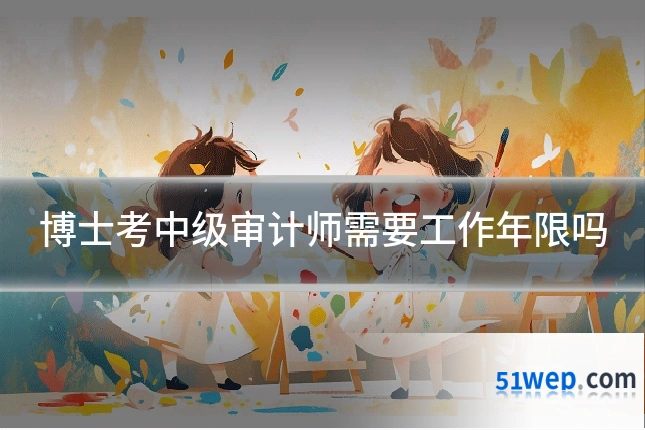 博士考中级审计师需要工作年限吗