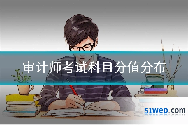 审计师考试科目分值分布
