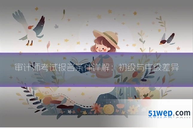 审计师考试报名条件详解:初级与中级差异
