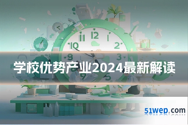 学校优势产业2024最新解读