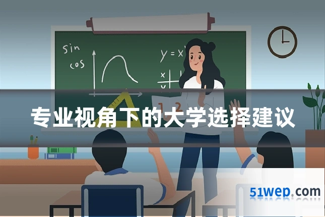 专业视角下的大学选择建议