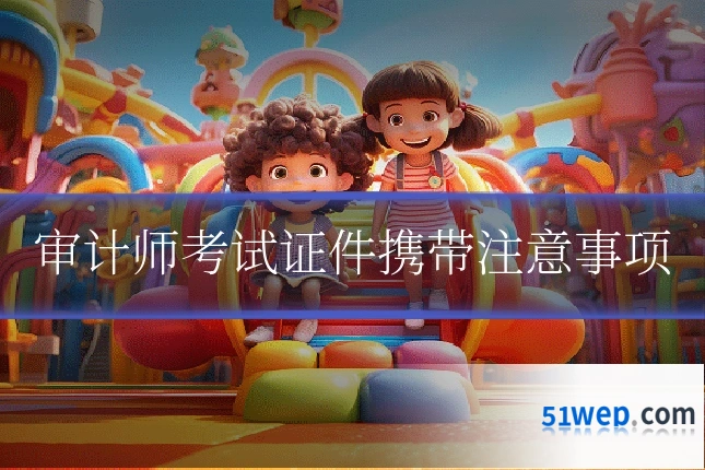 审计师考试证件携带注意事项