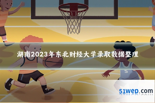 湖南2023年东北财经大学录取数据整理