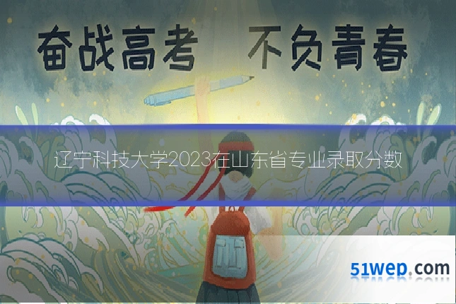 辽宁科技大学2023在山东省专业录取分数