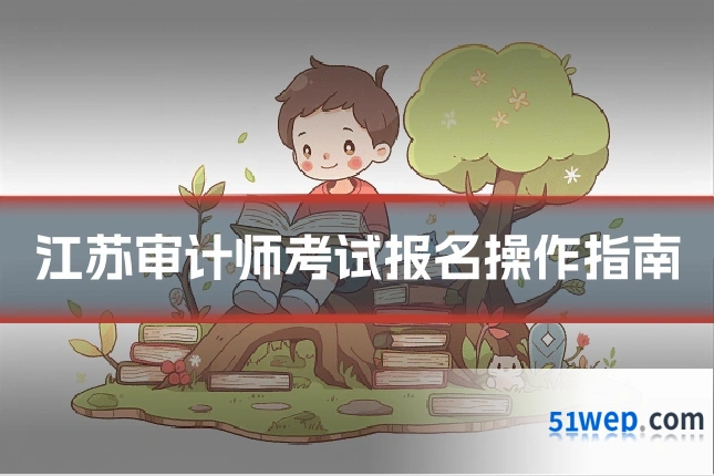江苏审计师考试报名操作指南
