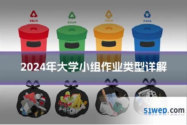 2024年大学小组作业类型详解