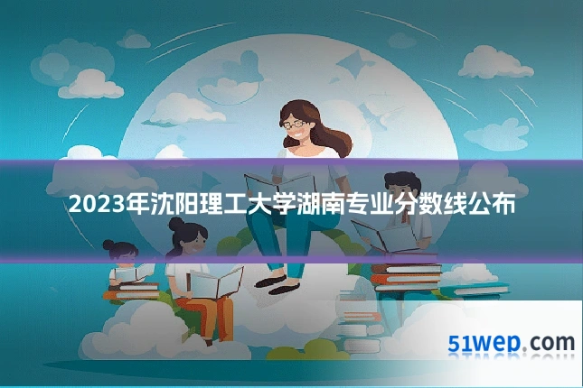 2023年沈阳理工大学湖南专业分数线公布