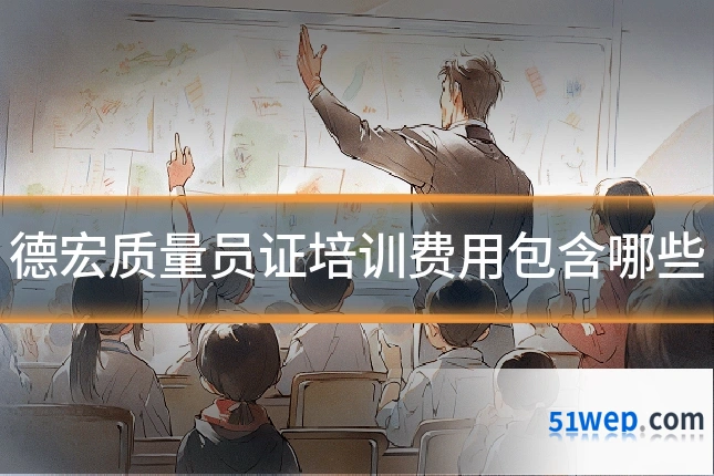 德宏质量员证培训费用包含哪些
